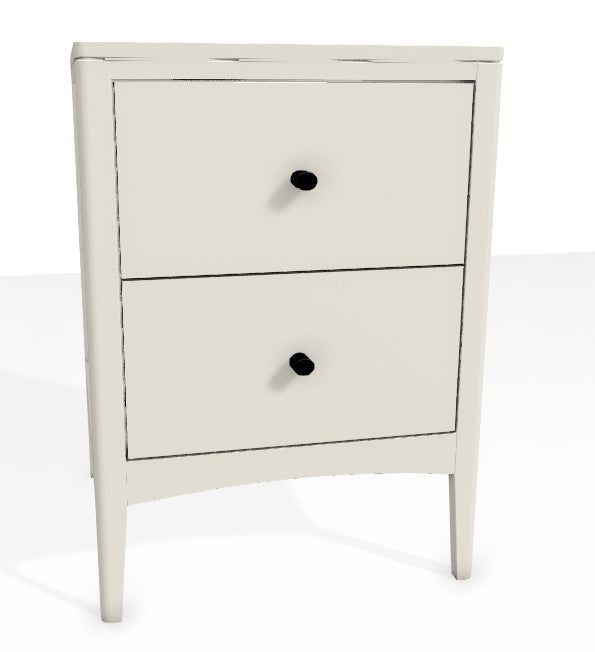Soho Two Drawer Nightstand