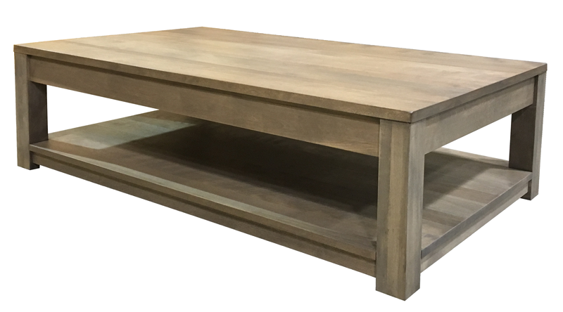 Banff Rectangle Coffee Table with Shelf π¨π¦π¨π¦