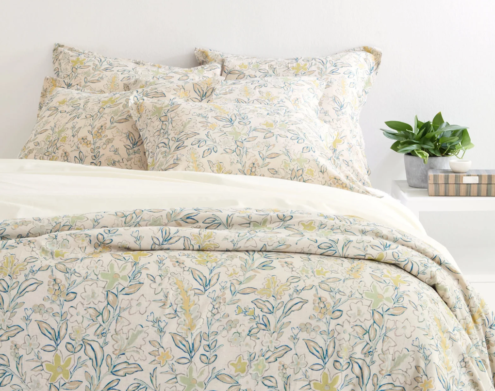 Macie Duvet Cover Blue Green