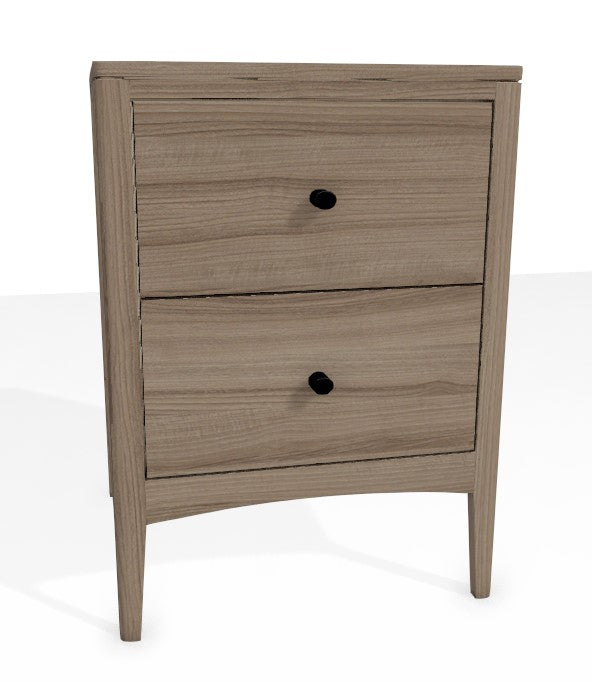 Soho Two Drawer Nightstand
