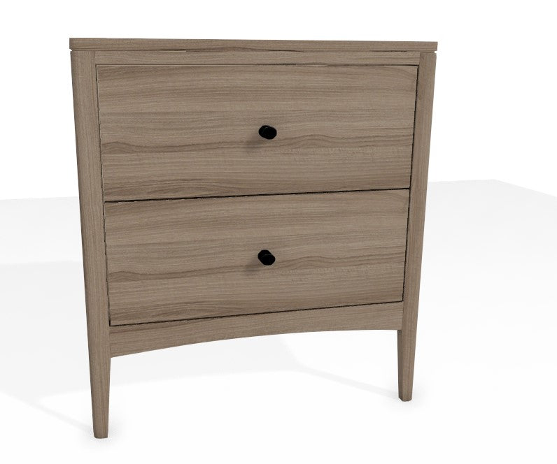 Soho Two Drawer Nightstand