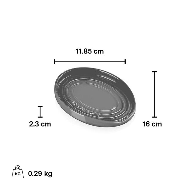 15 cm Oval Spoon Rest