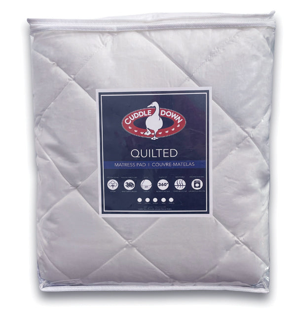 Quilted Hospitality Mattress Pad and Pillow Protector
