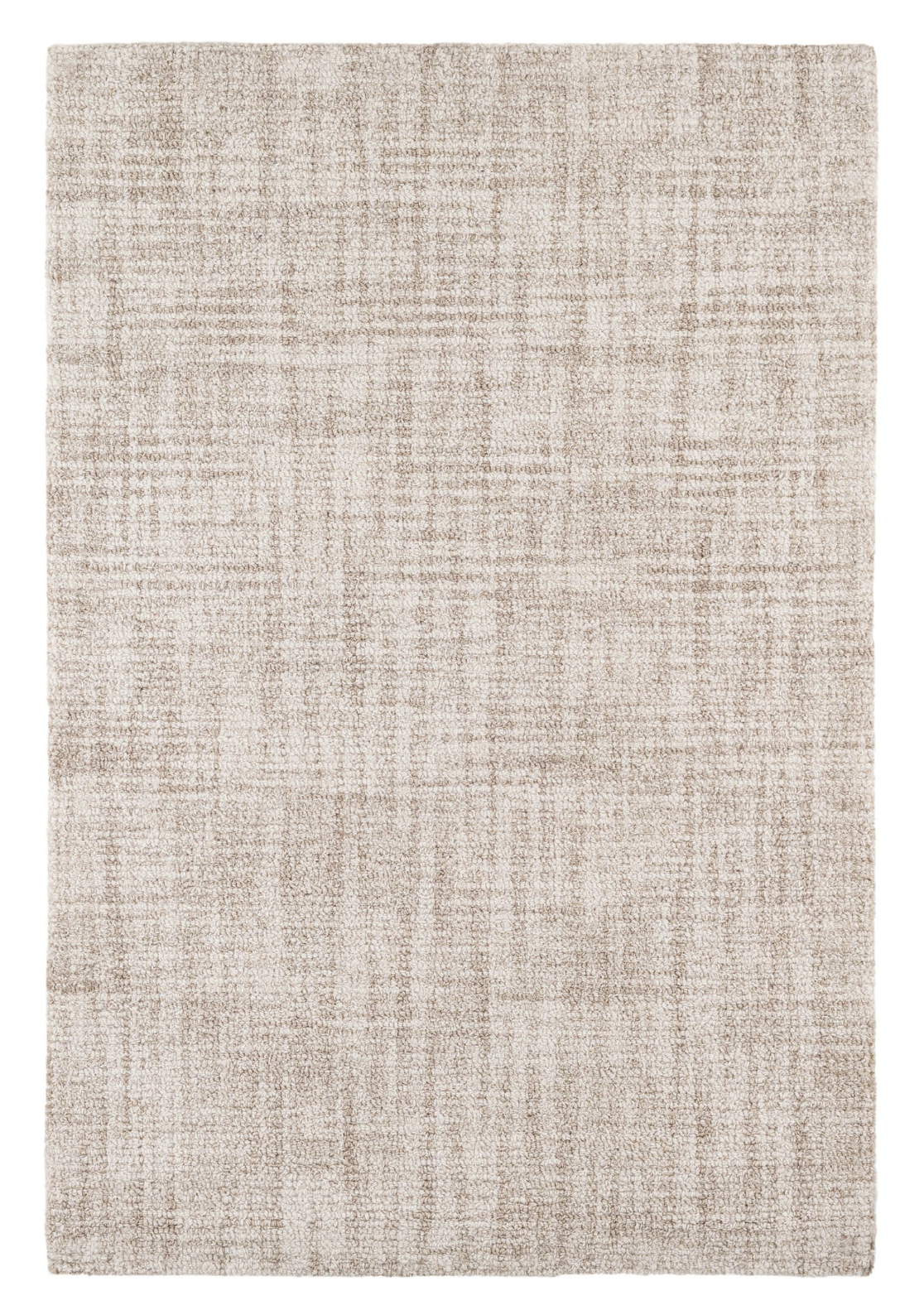 Crosshatch Micro Hooked Wool Area Rug