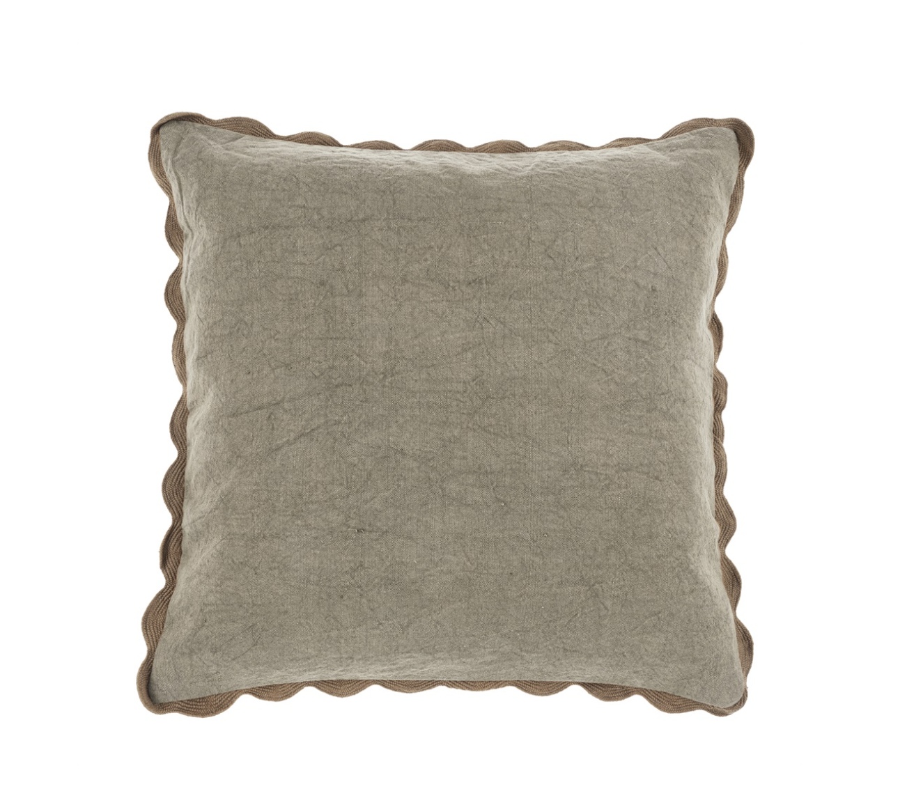 Scallop Edge Pillow