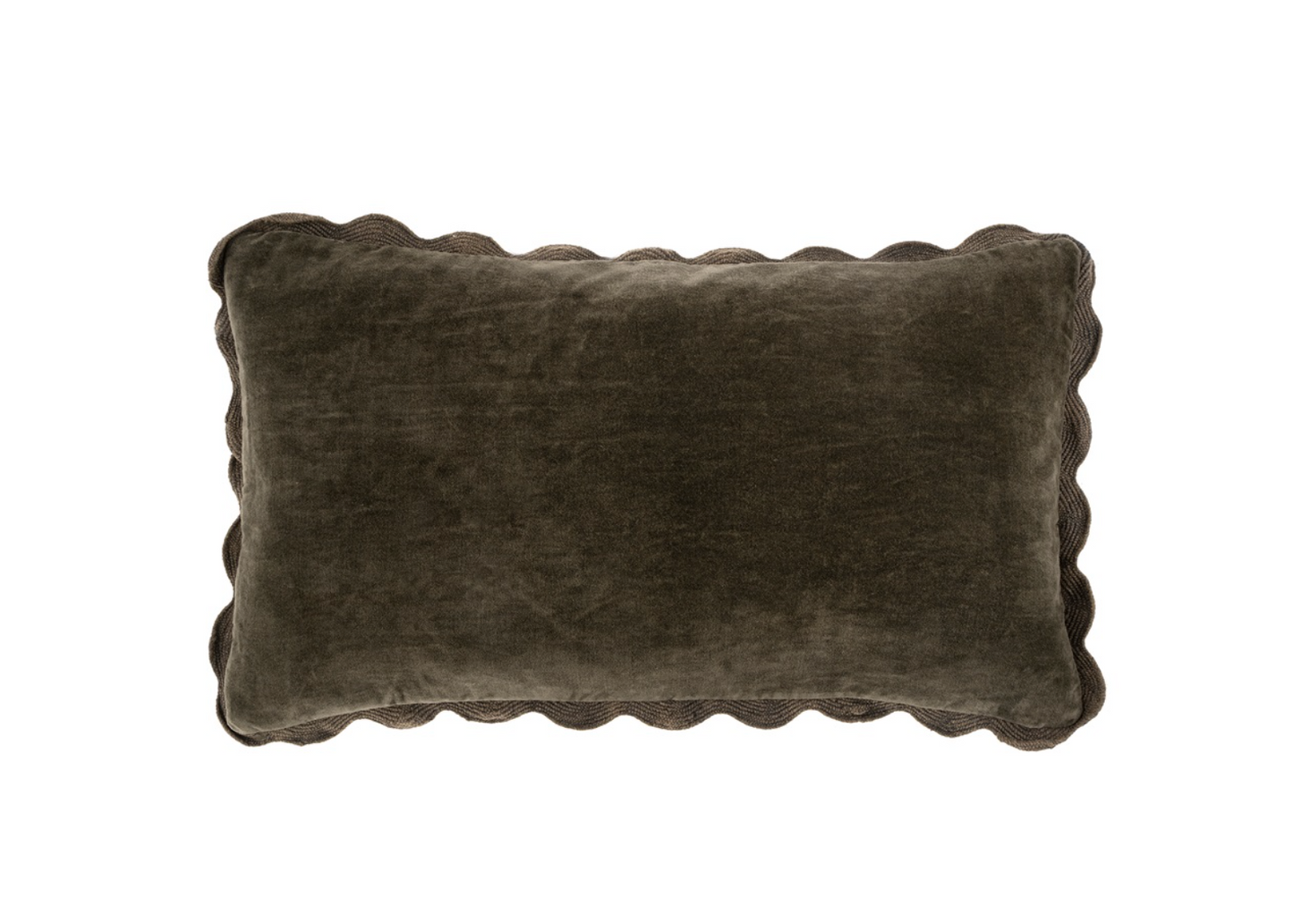 Velvet Scallop Pillow