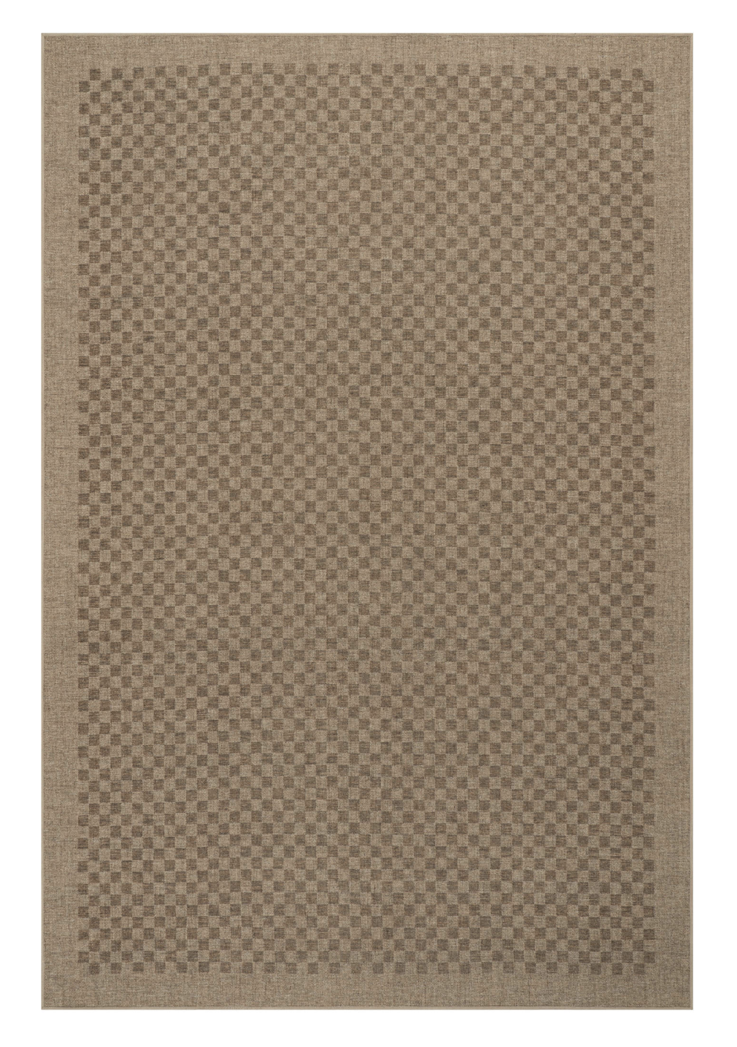 Watts Modern Checkered Washable Rug