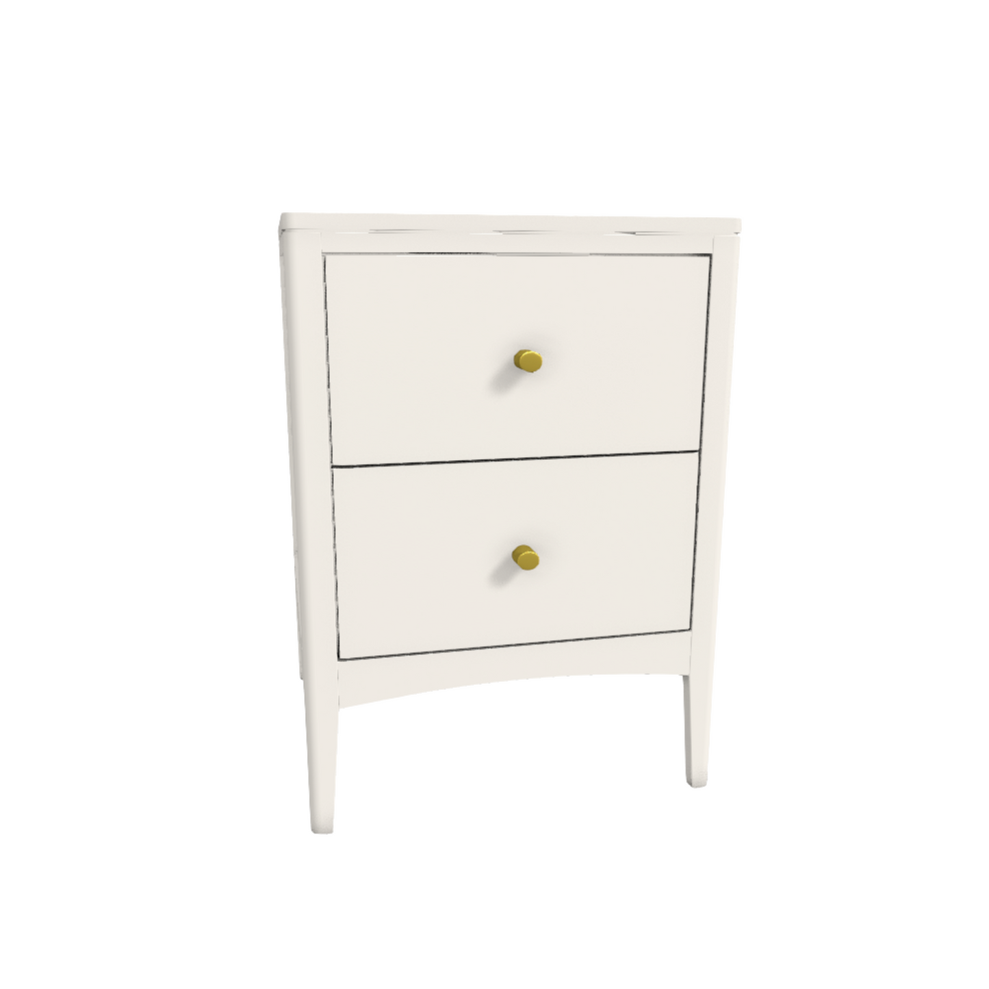 Soho Two Drawer Nightstand
