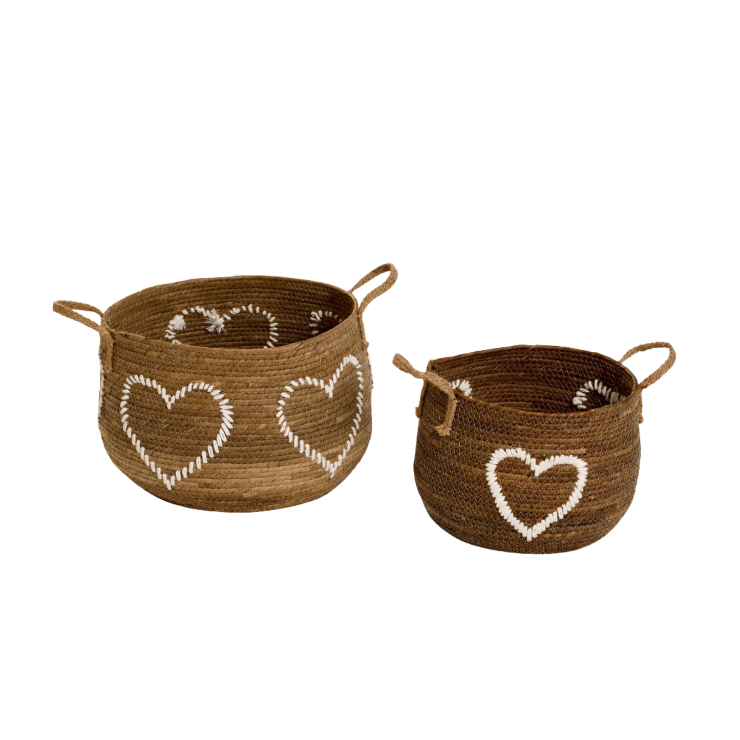 Baskets Heart S/2