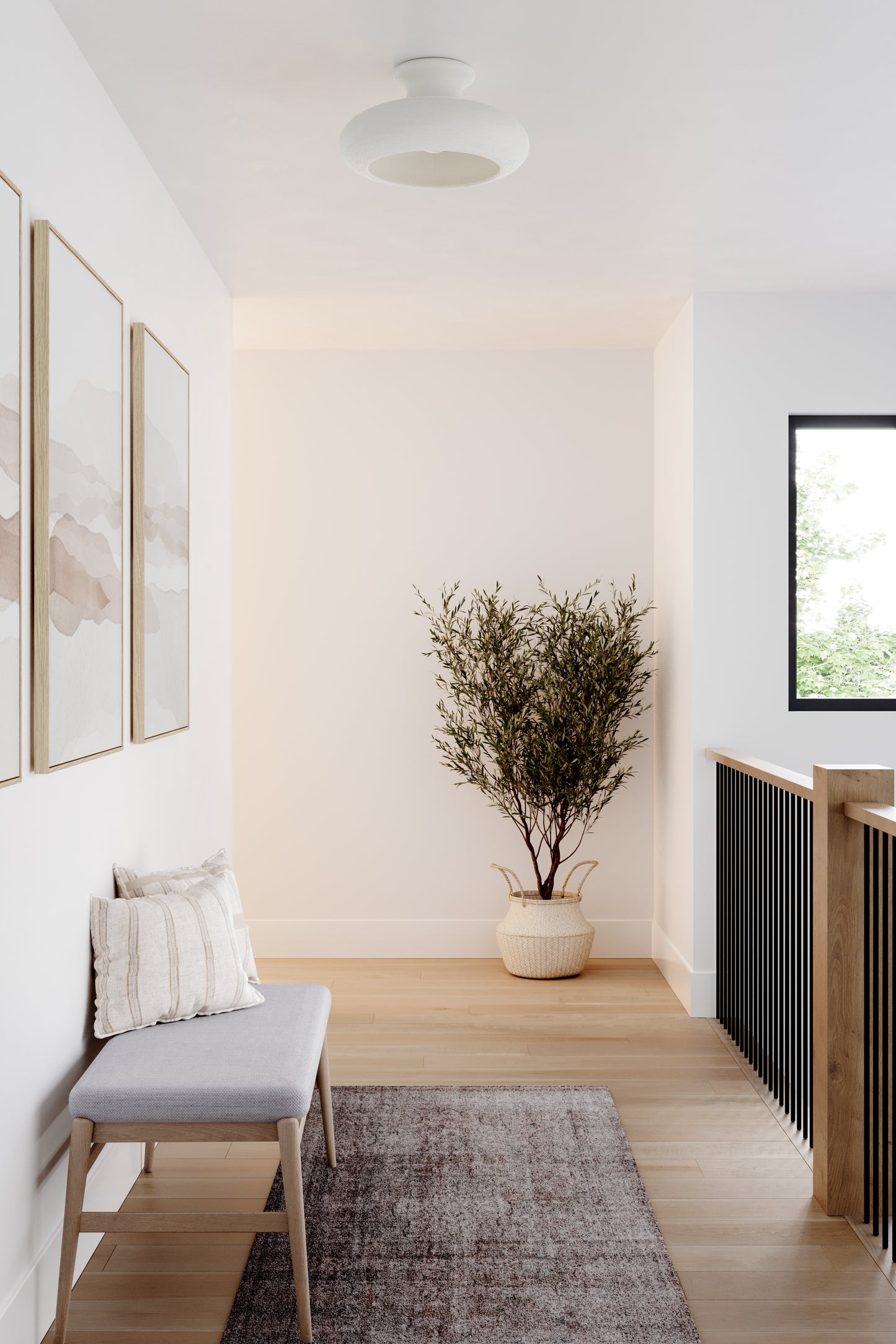 Annie Semi Flush Light