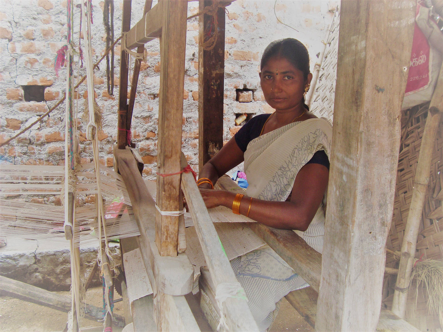 Biscotti Sea Salt Runner, Handwoven Banana Fiber