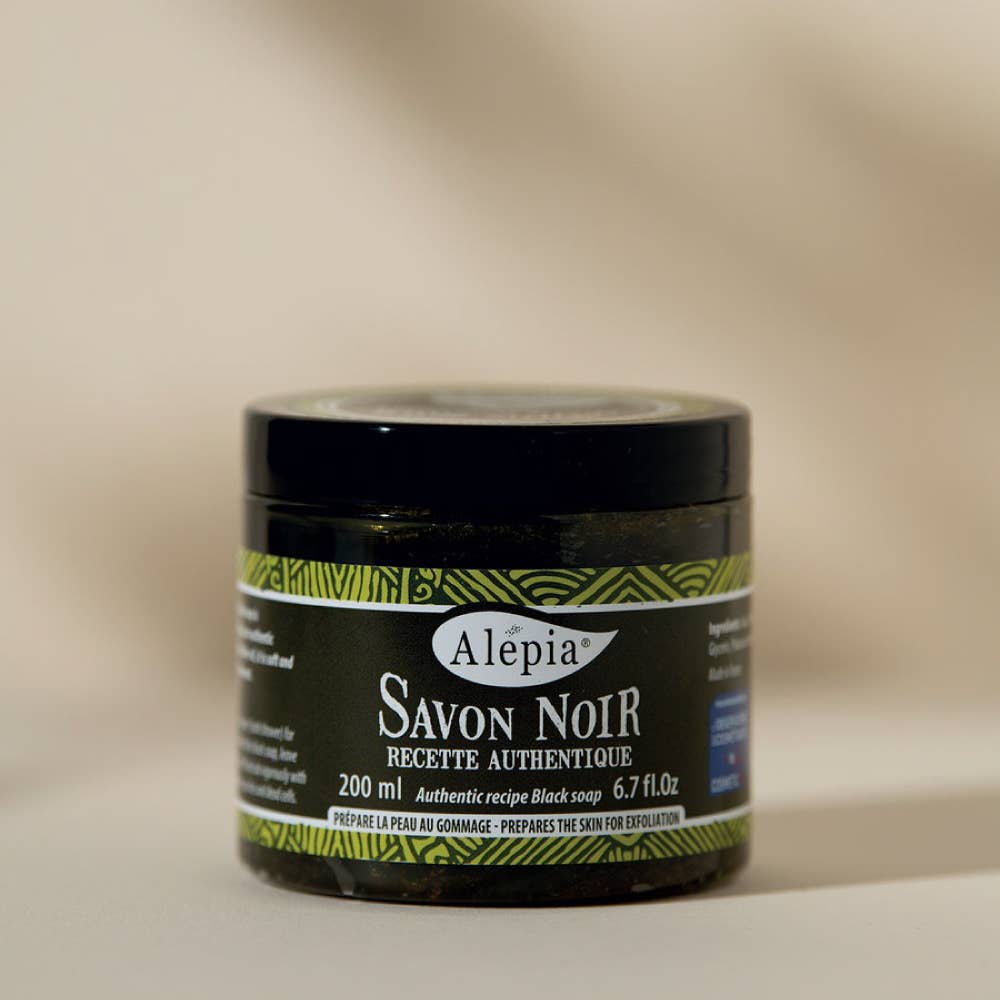 Authentic Black Soap for Exfoliation