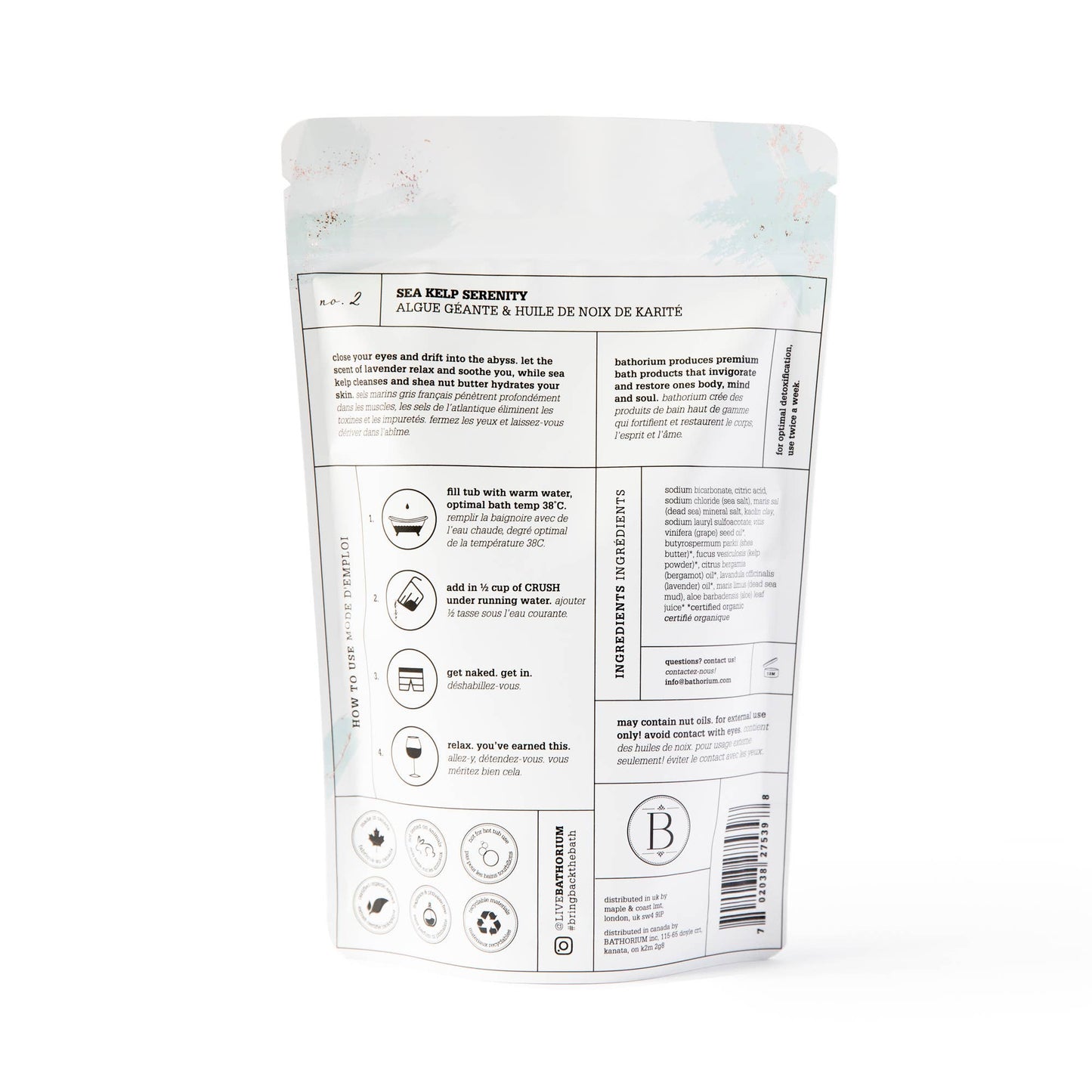 Sea Kelp Serenity Bath Soak 600gšØš¦šØš¦