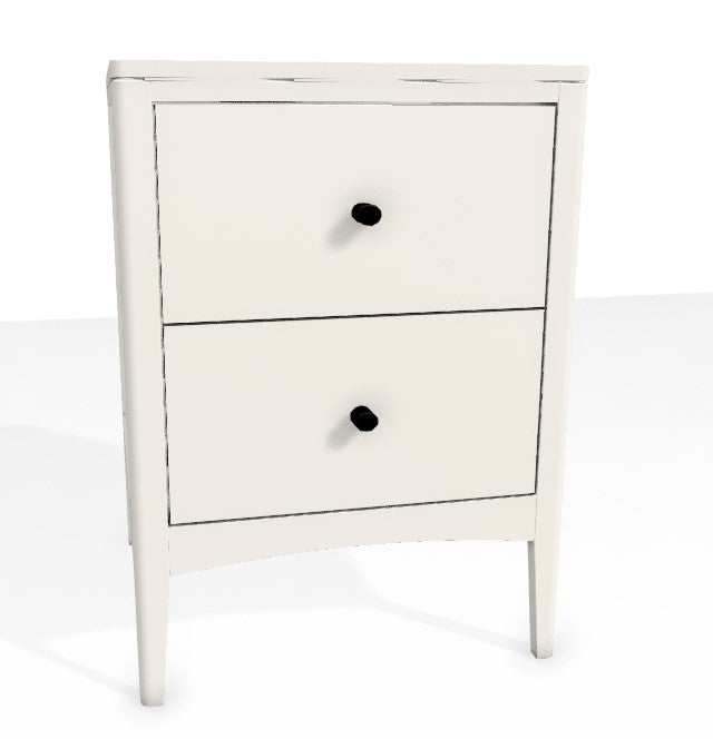 Soho Two Drawer Nightstand
