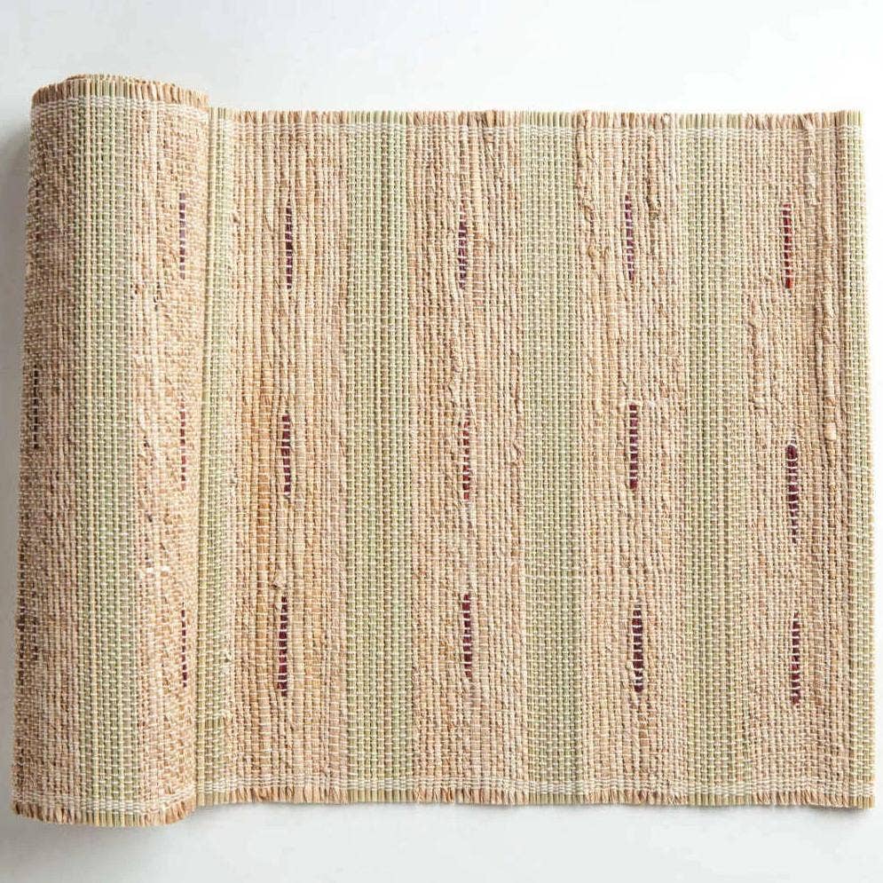 Eclair Placemat (set of 4), Handwoven Banana Fiber