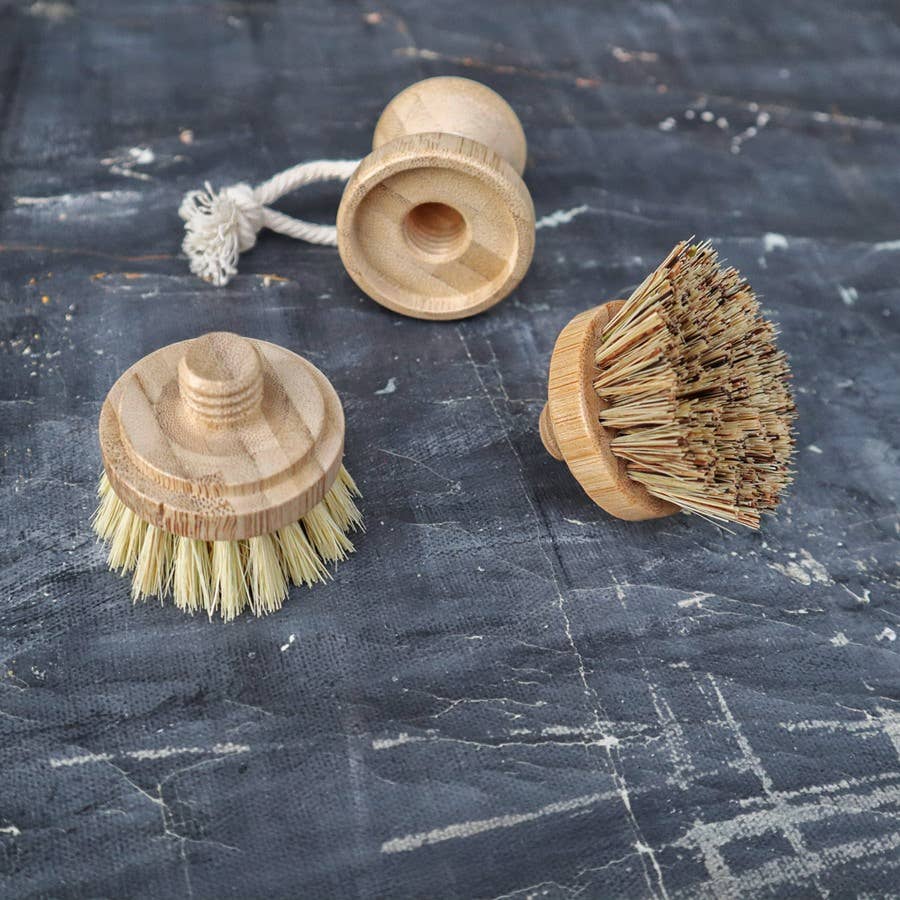 Sisal and Palm Pot Scrubber Refill (Brush Head Only)π¨π¦