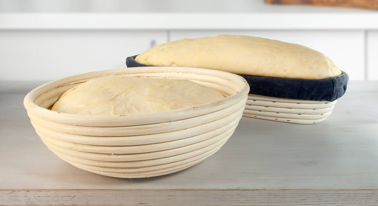 Banneton Eddingtons Round Basket Ø10x3"