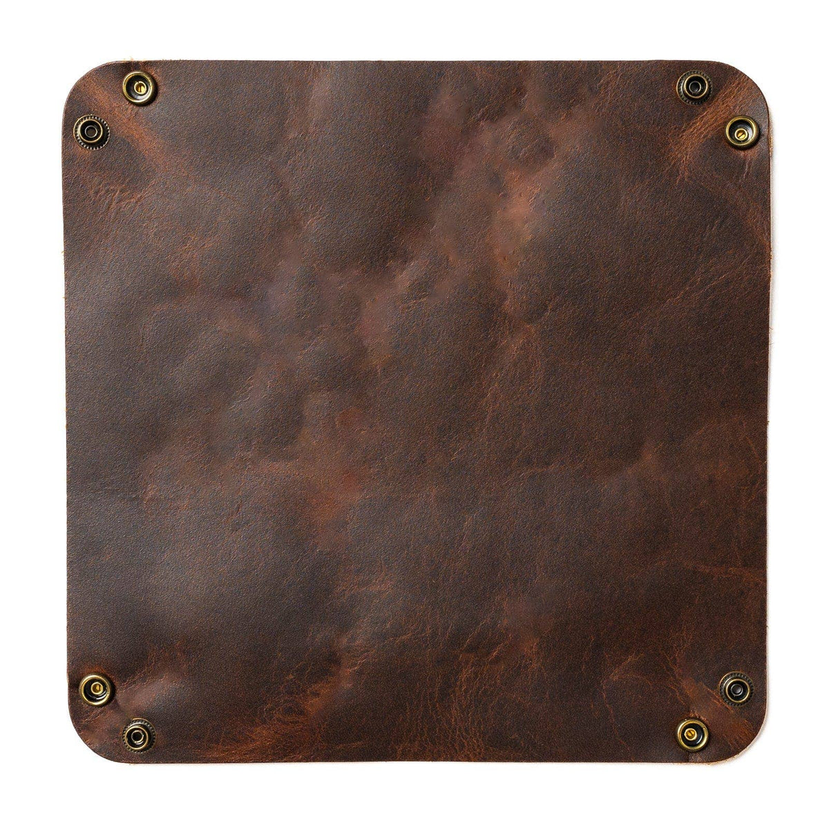 Leather Valet Tray - Heritage Brown