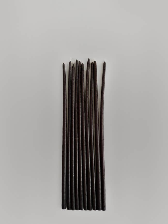 Handcrafted french birthday candles - pack of 10