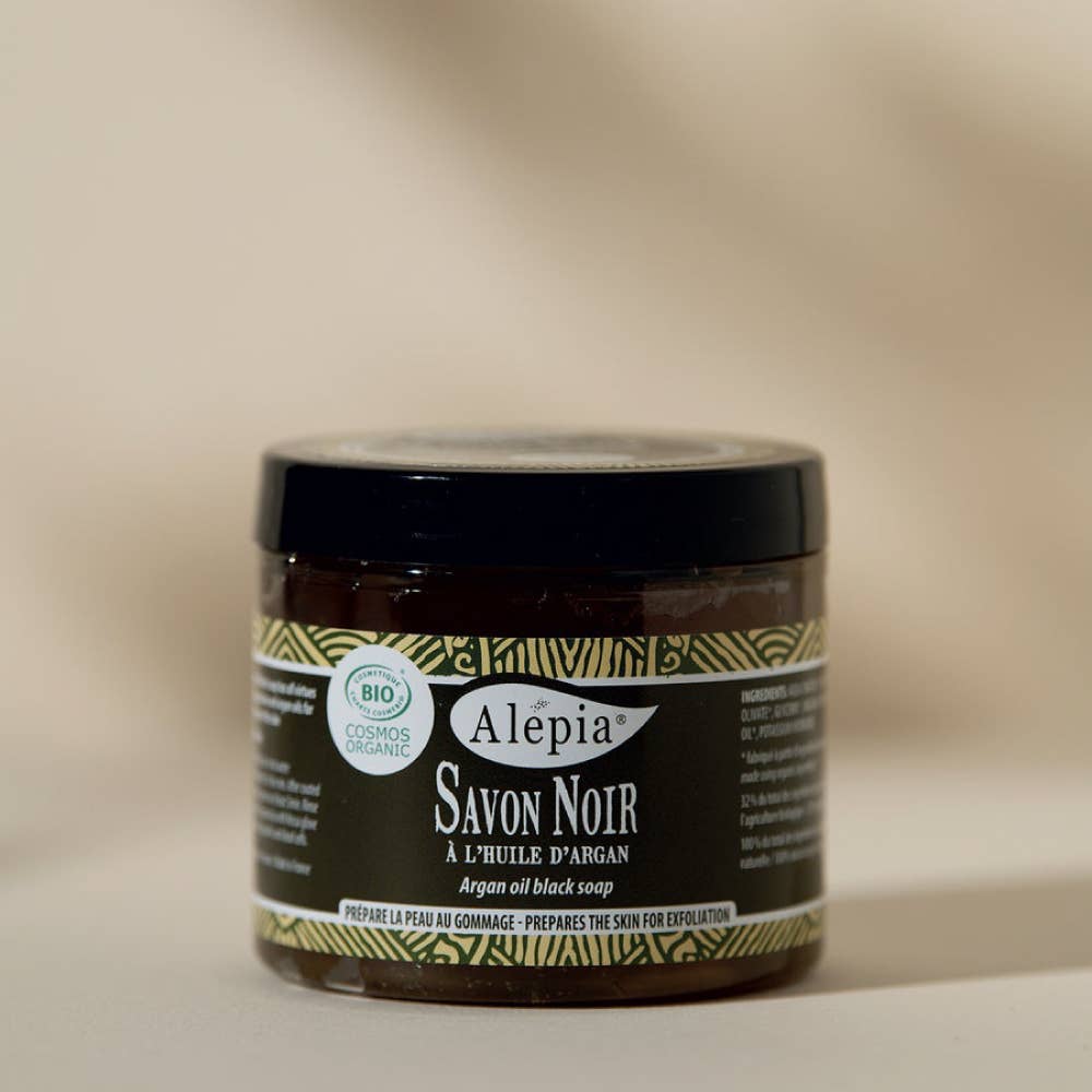 Authentic Black Soap for Exfoliation