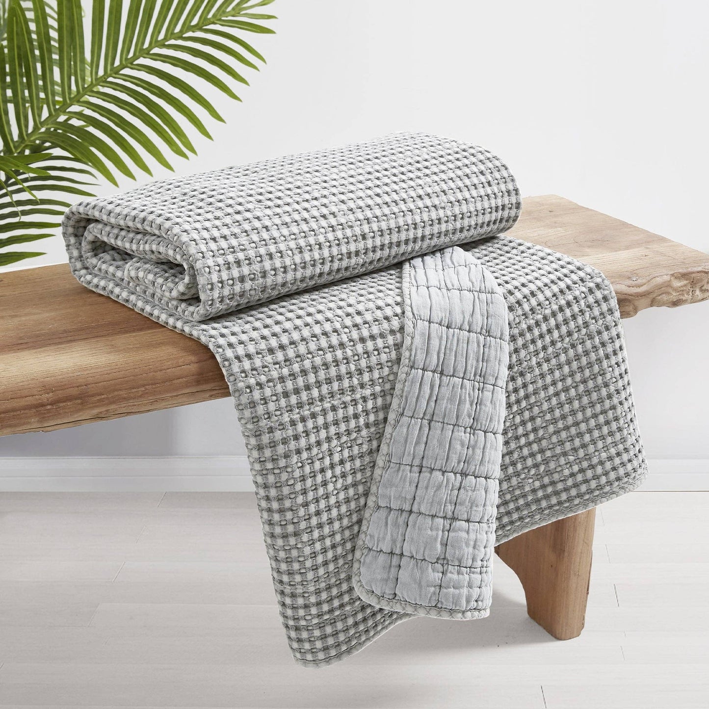 Mills Waffle Quilted Throw