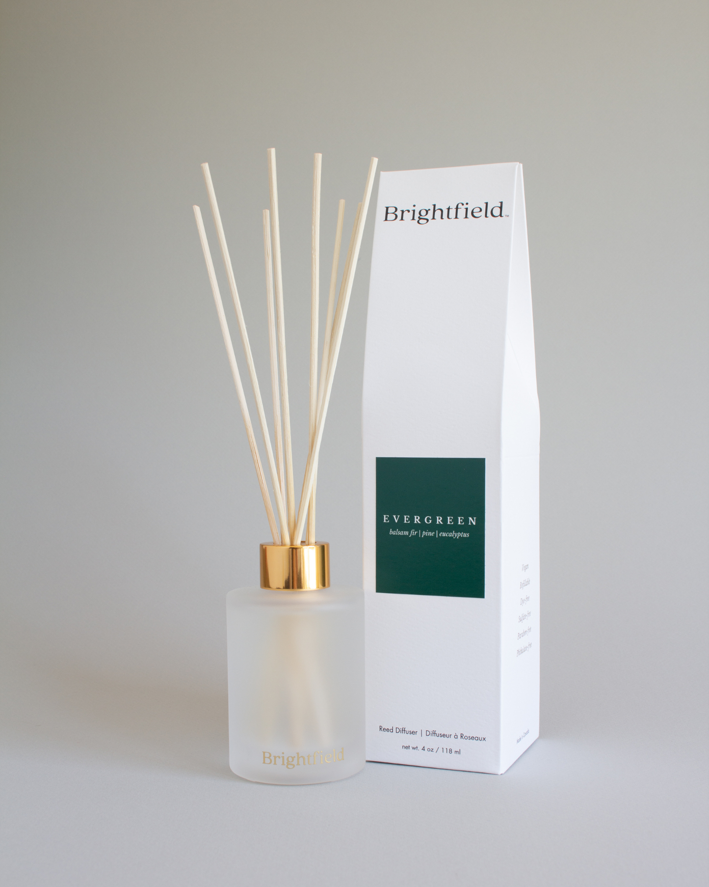 Evergreen Non-Toxic Sustainable Natural Reed Diffuser