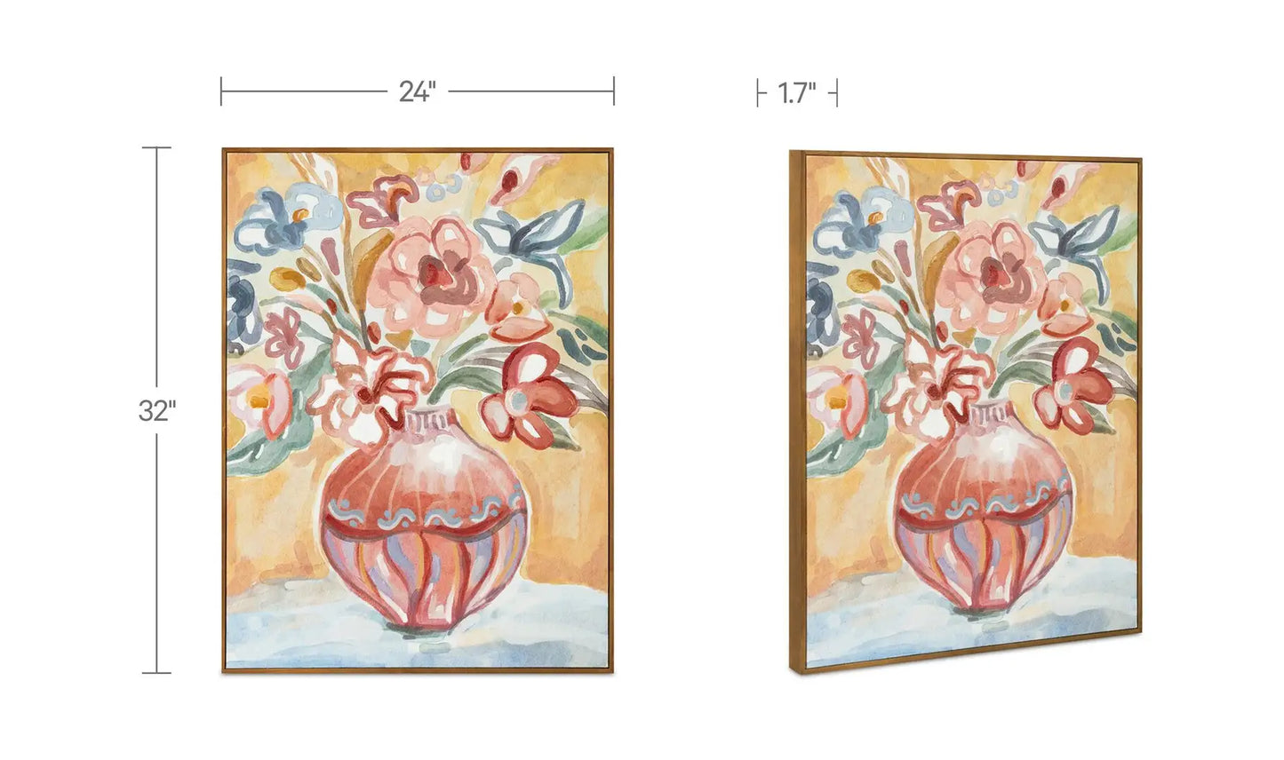 Moe's Home Collection Gardener Framed Painting