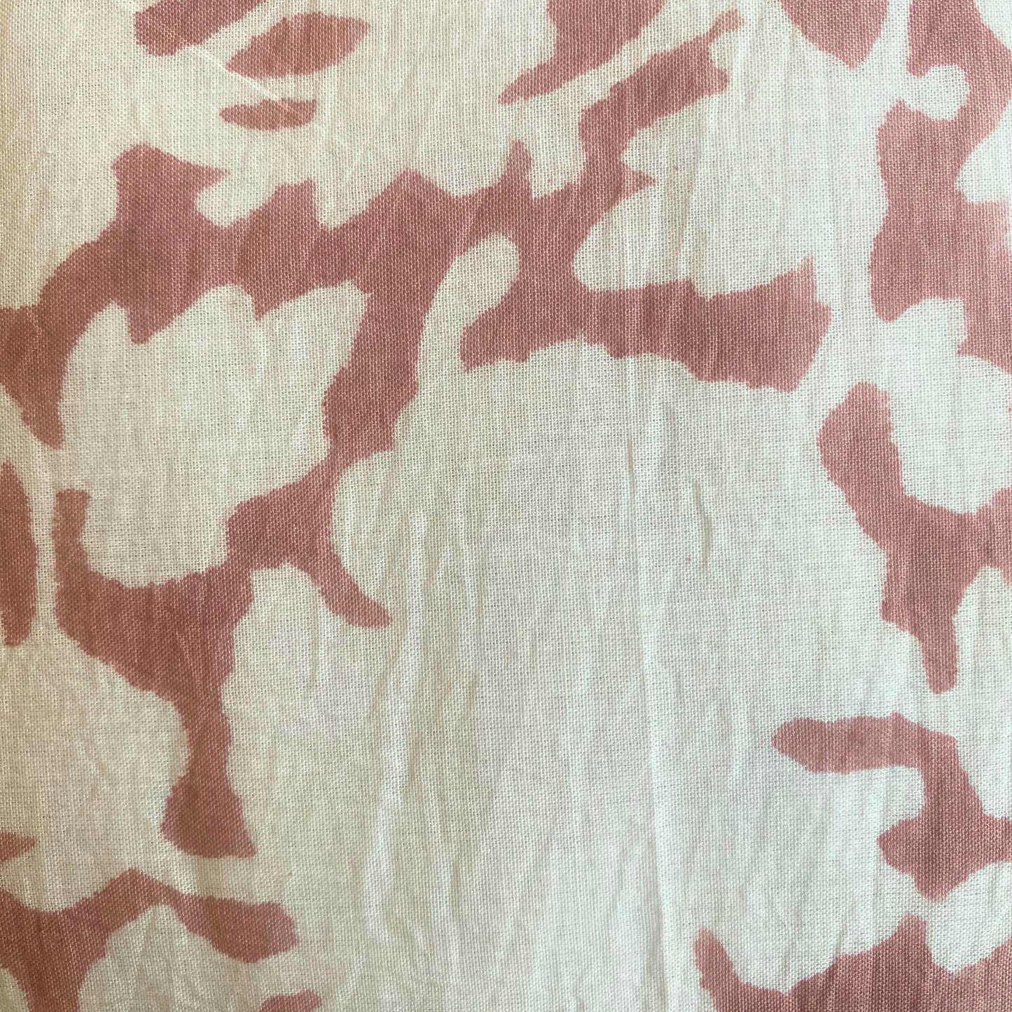 Hand Block Printed Voile Blanket