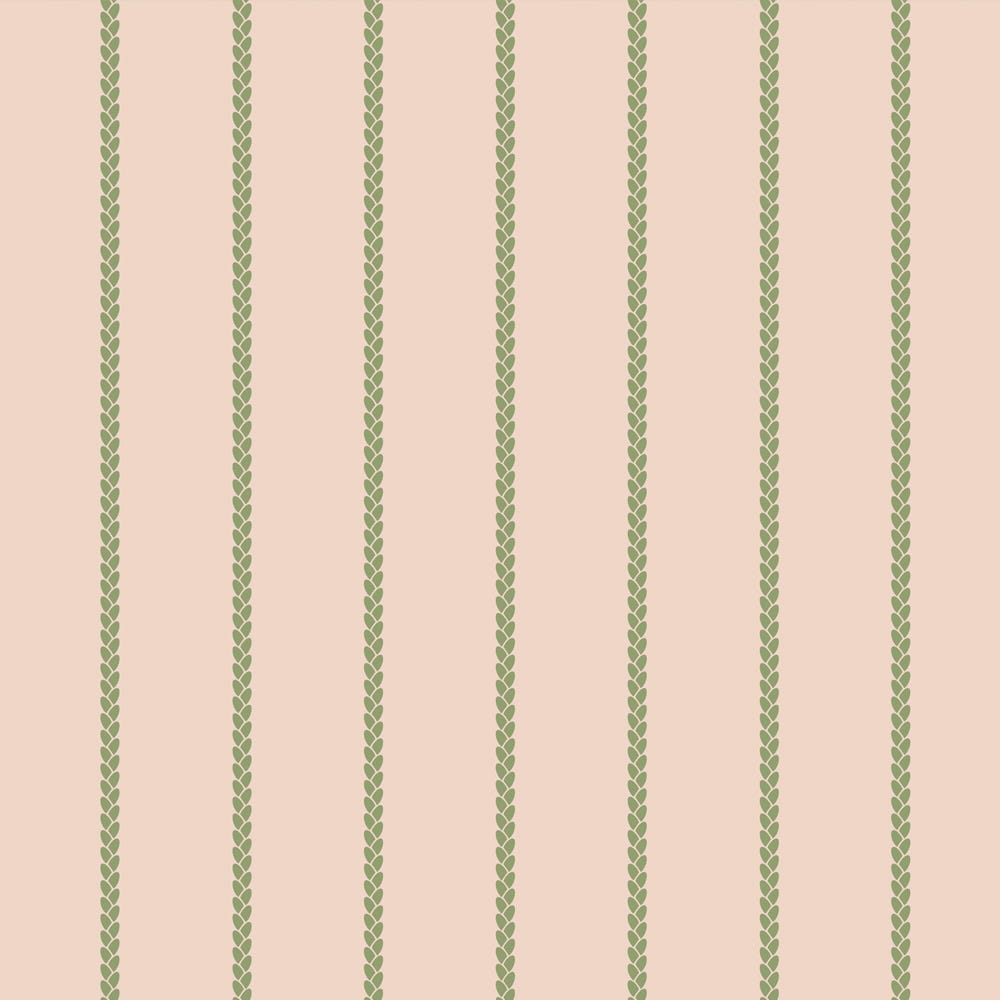 Farrow & Ball Petal Stripe Wallpaper 2424