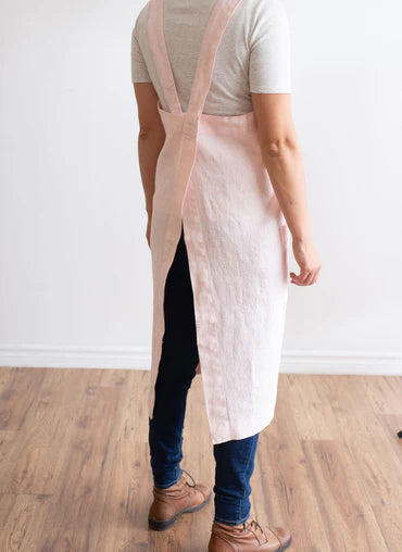 Cuisine Cross Back Linen Apron🇨🇦🇨🇦