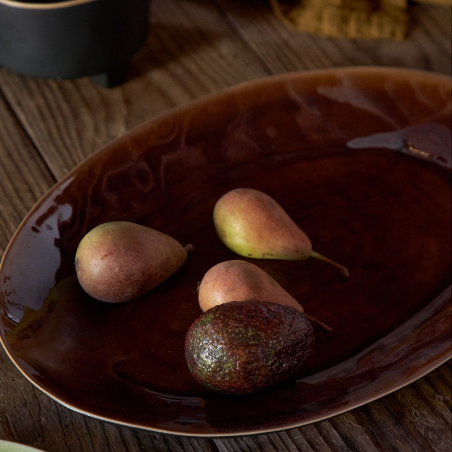 Riviera Terra Oval Platter