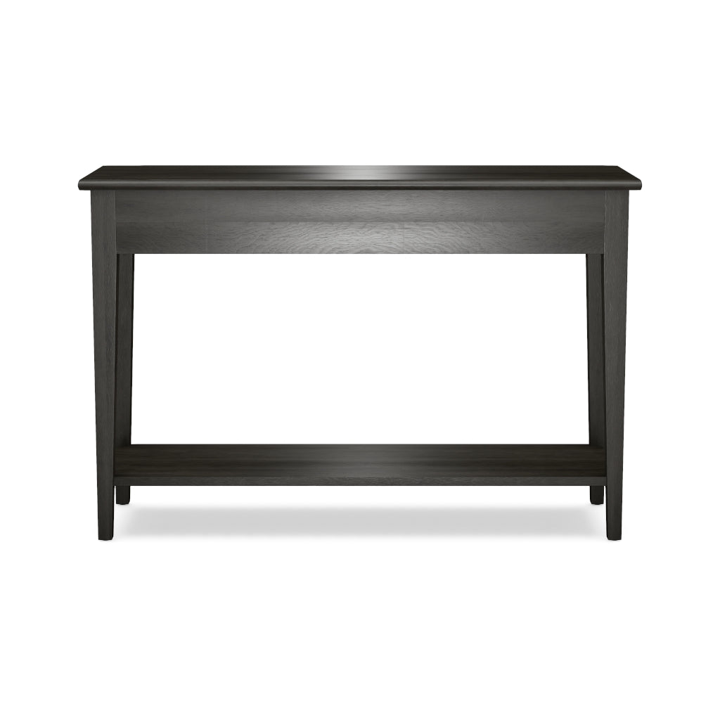 Maple Sofa Table with Shelf