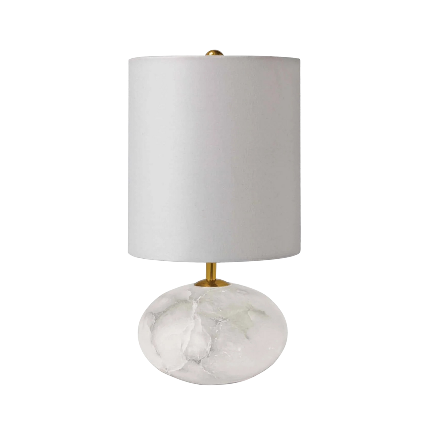 Alabaster Mini Orb Lamp
