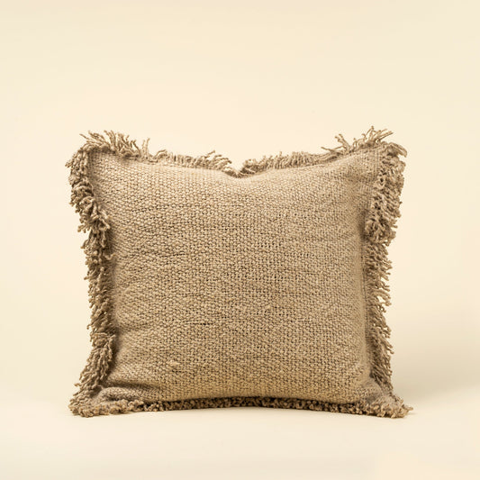 20x20 Linen Fringe Pillow