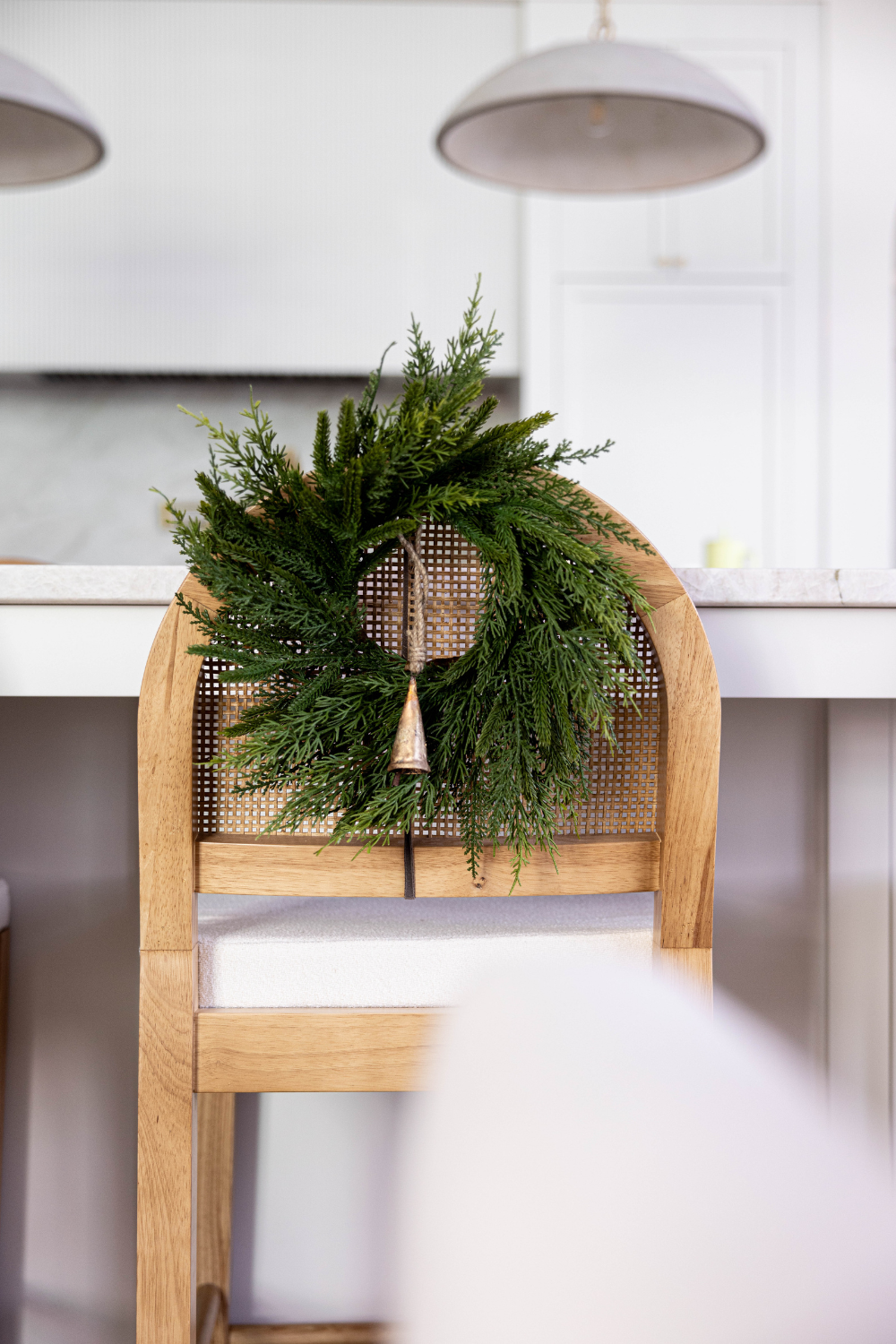 Norfolk & Cypress Pine Mixed Wreath Mini