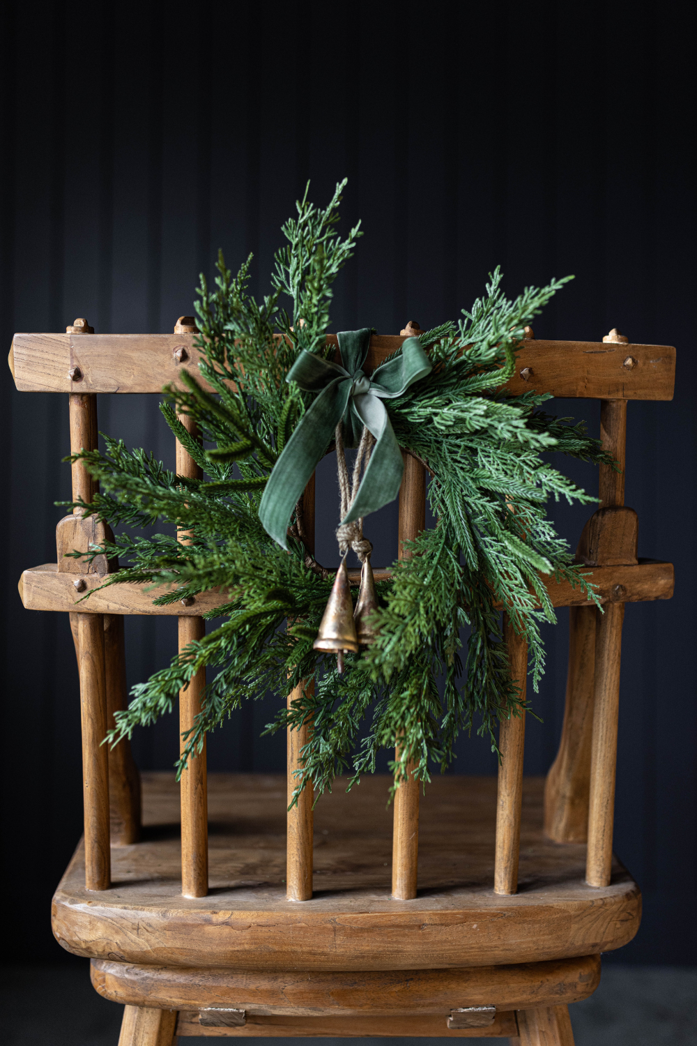 Norfolk & Cypress Pine Mixed Wreath Mini