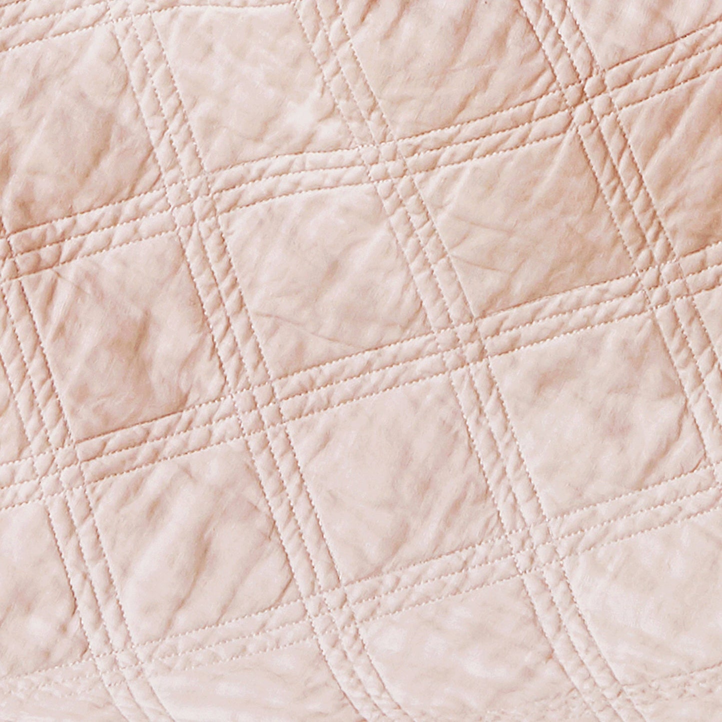 Washed Linen Quilted Throw