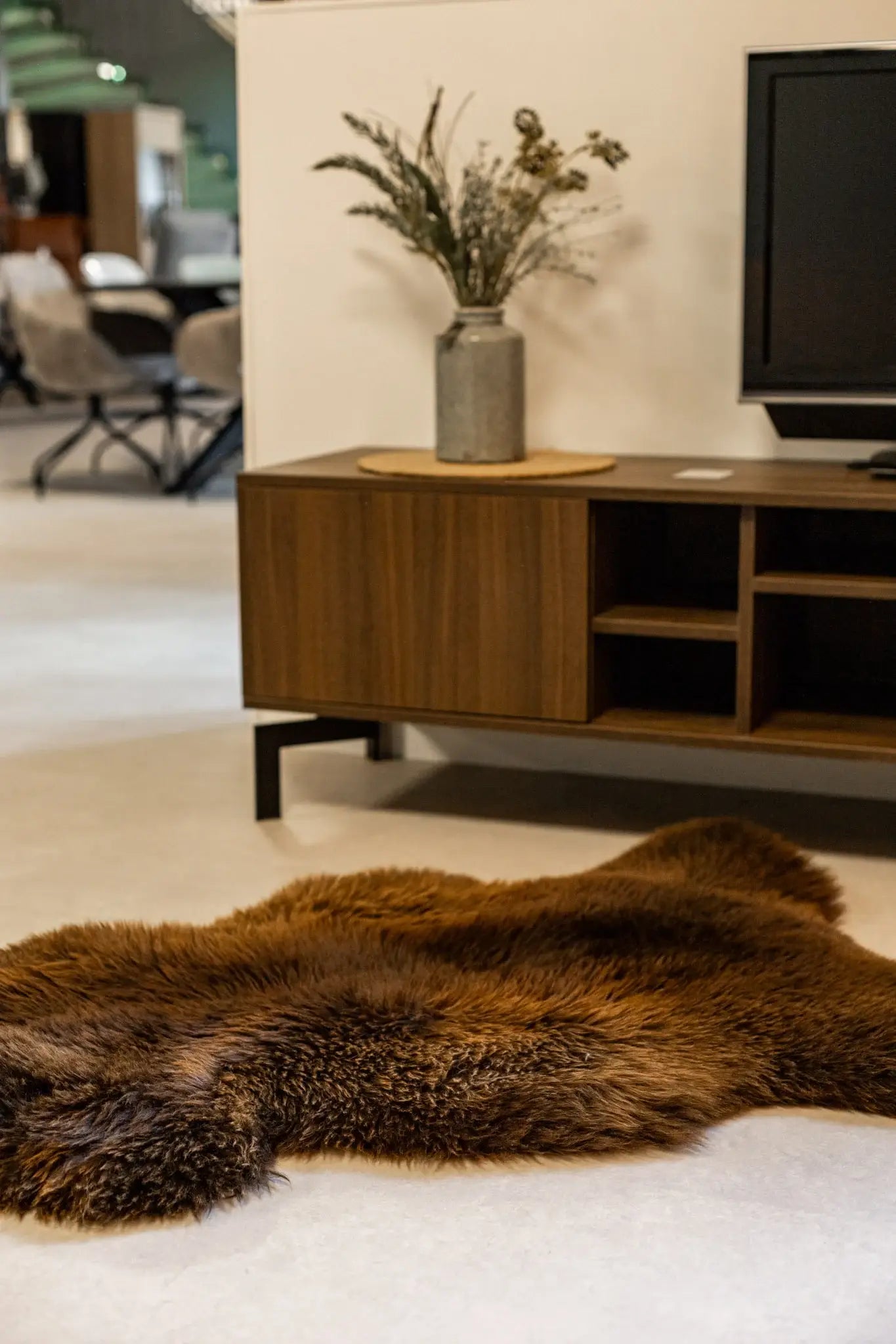 Texel sheepskin brown