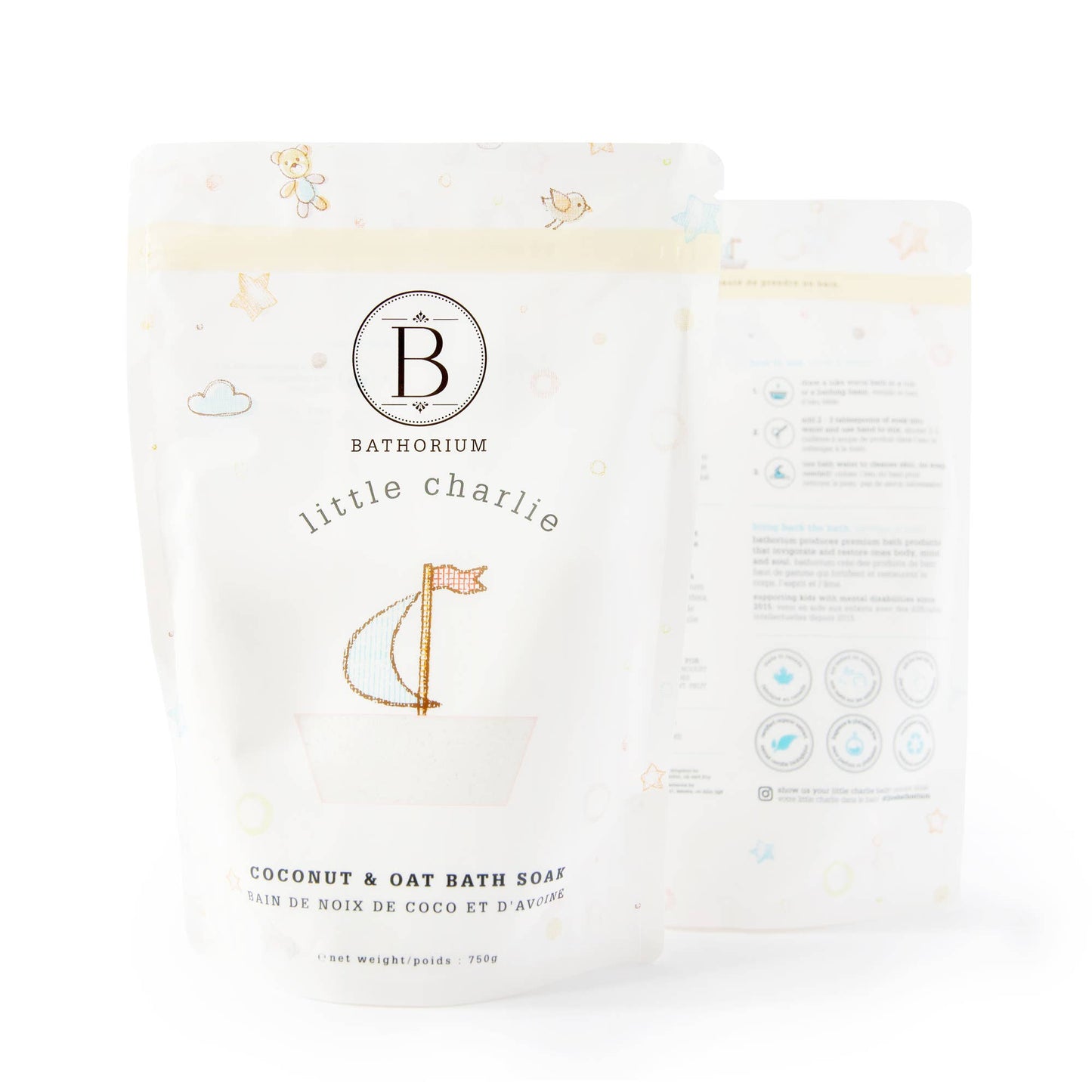 Little Charlie Baby Bath Soak 750g