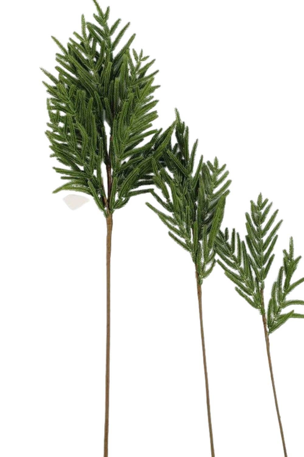 Norfolk Pine Real Touch Chrismas Stems Green Faux