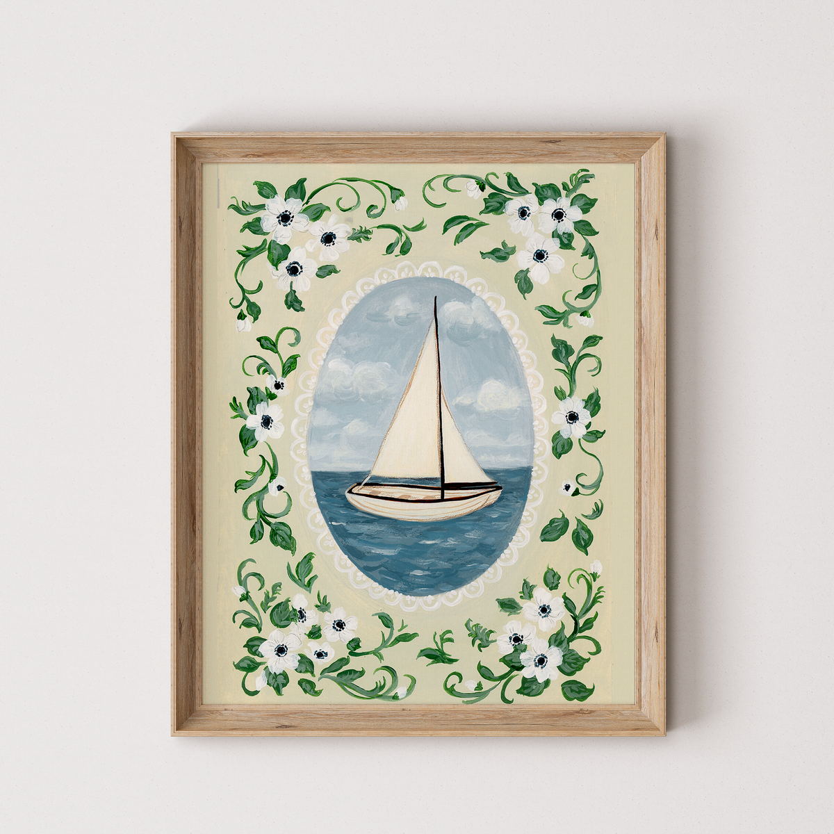 Floral boat