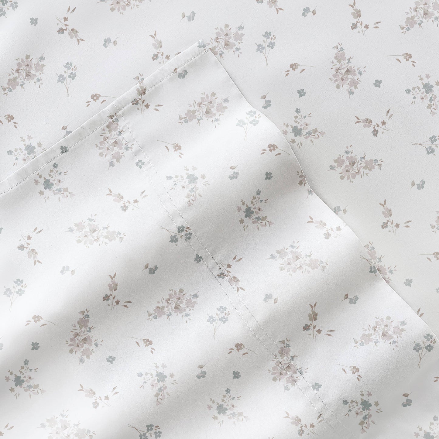 Bouquet Bliss 300 Thread Count Cotton Patterned Sheet Set