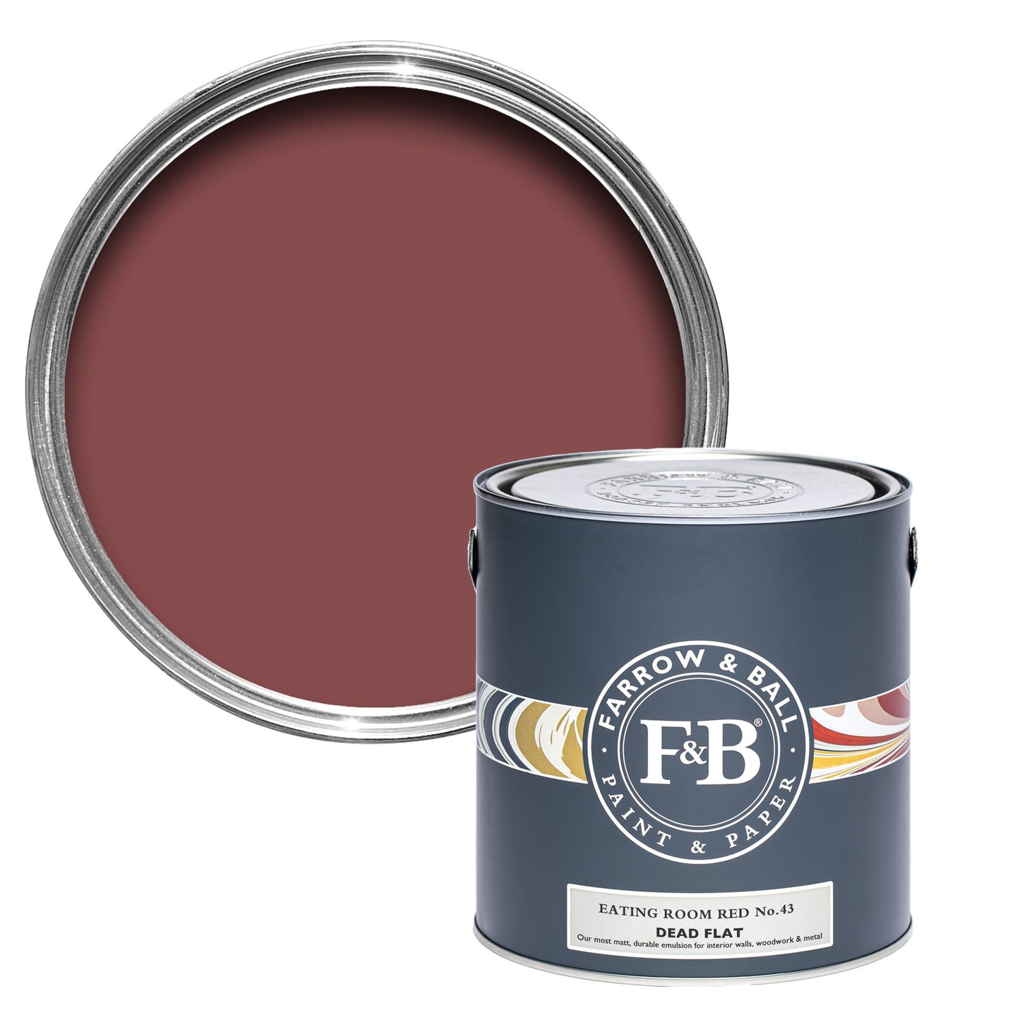 Farrow & Ball Eating Room Red Paint