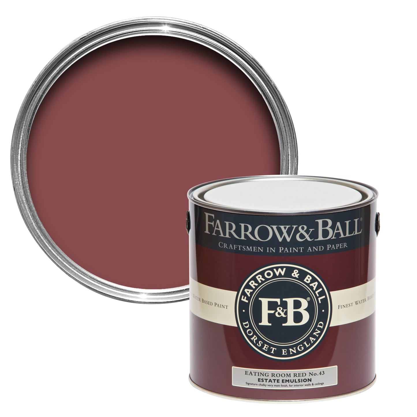 Farrow & Ball Eating Room Red Paint