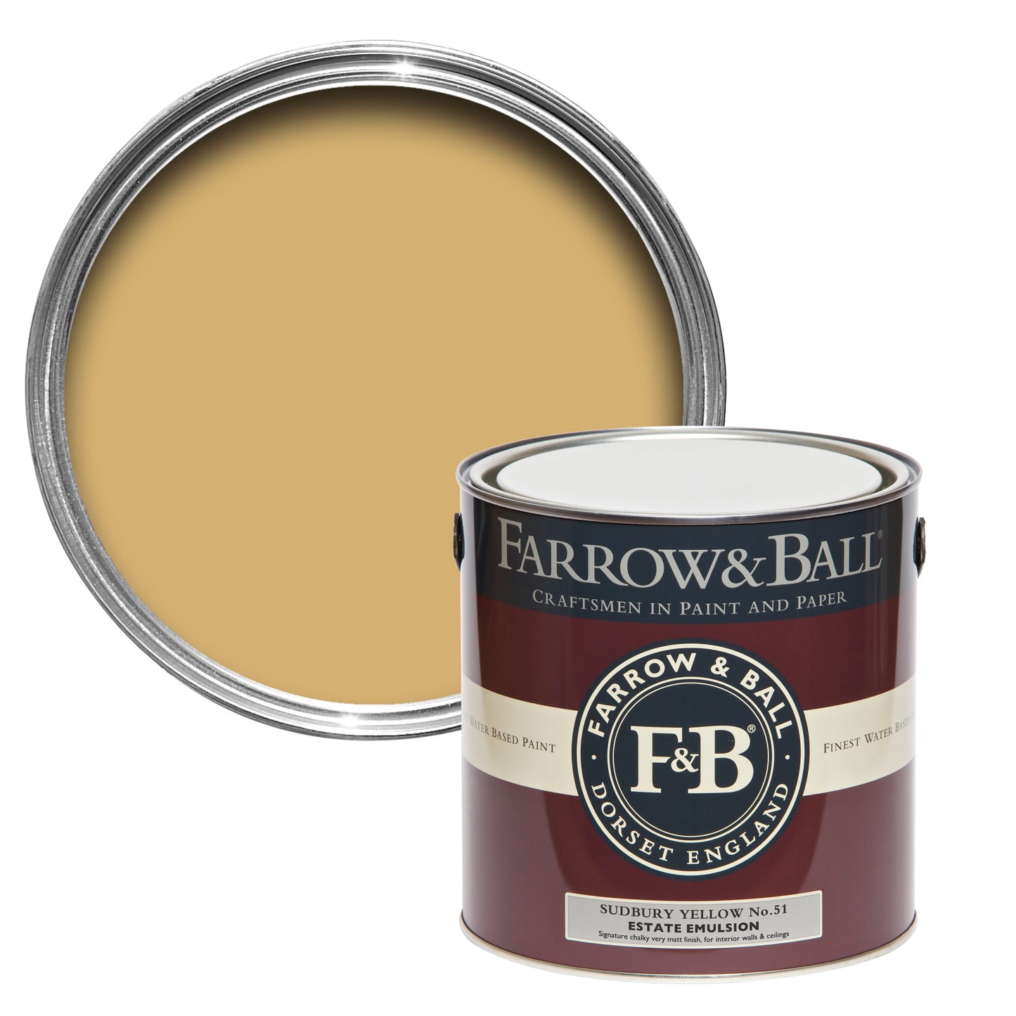 Farrow & Ball Sudbury Yellow Paint