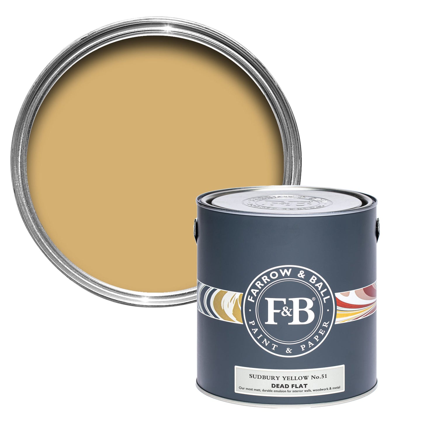 Farrow & Ball Sudbury Yellow Paint