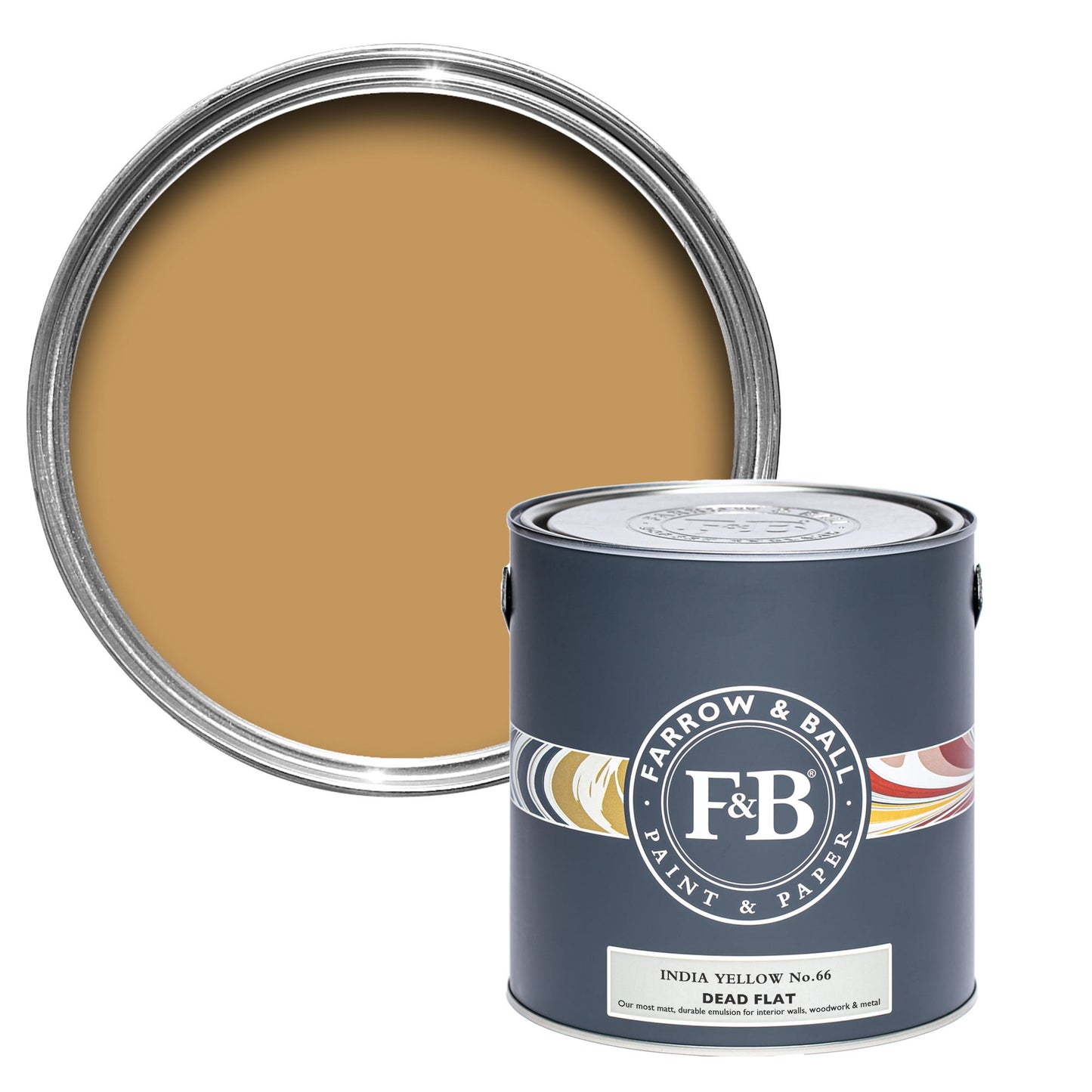 Farrow & Ball India Yellow Paint