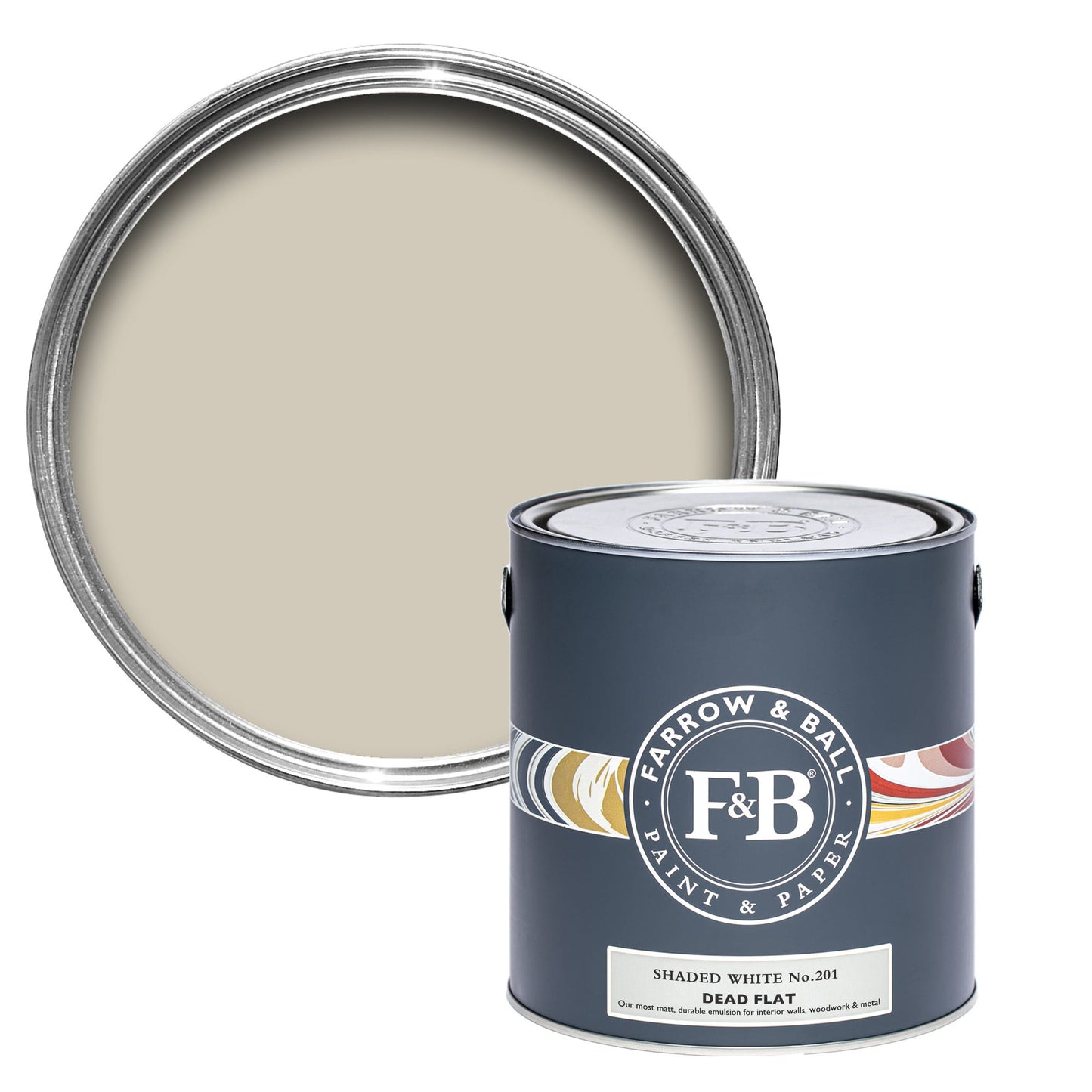 Farrow & Ball Shaded White Paint