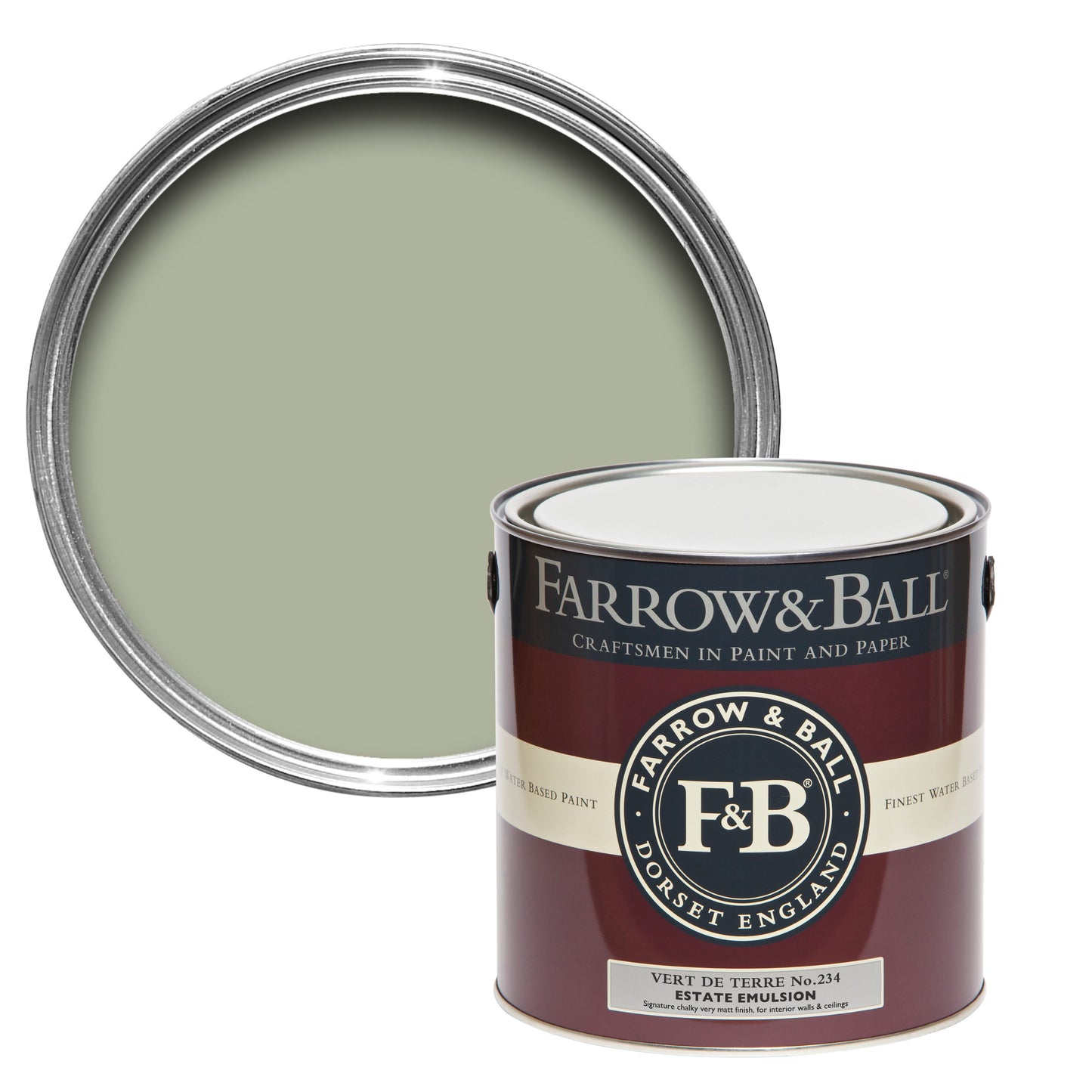 Farrow & Ball Vert De Terre Paint