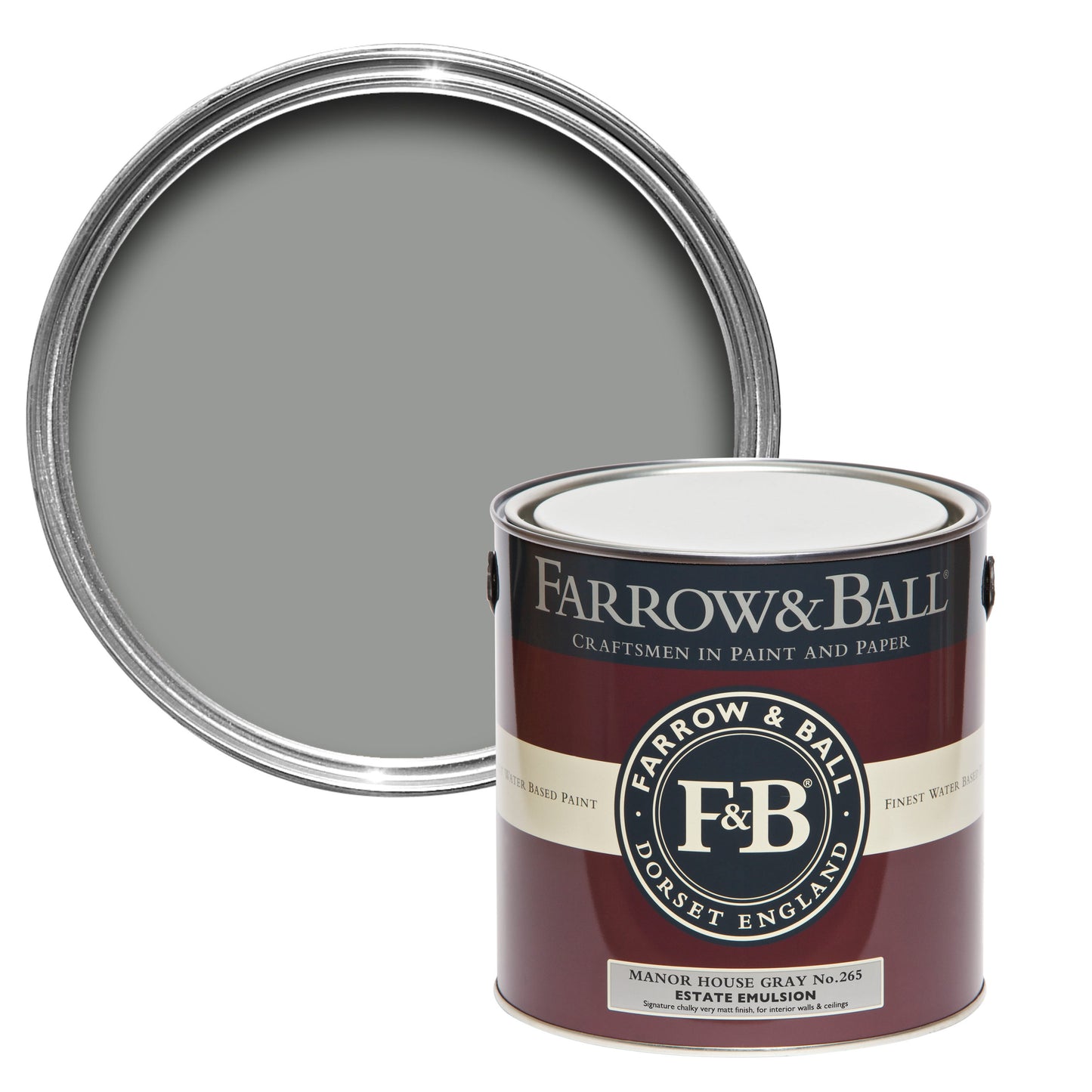 Farrow & Ball Manor House Gray Paint